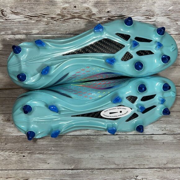Adidas X Speedportal+ SG GW8420 Elite Aqua Blue Soccer Cleats Size 7 Mens/8 Wmns - Picture 6 of 7